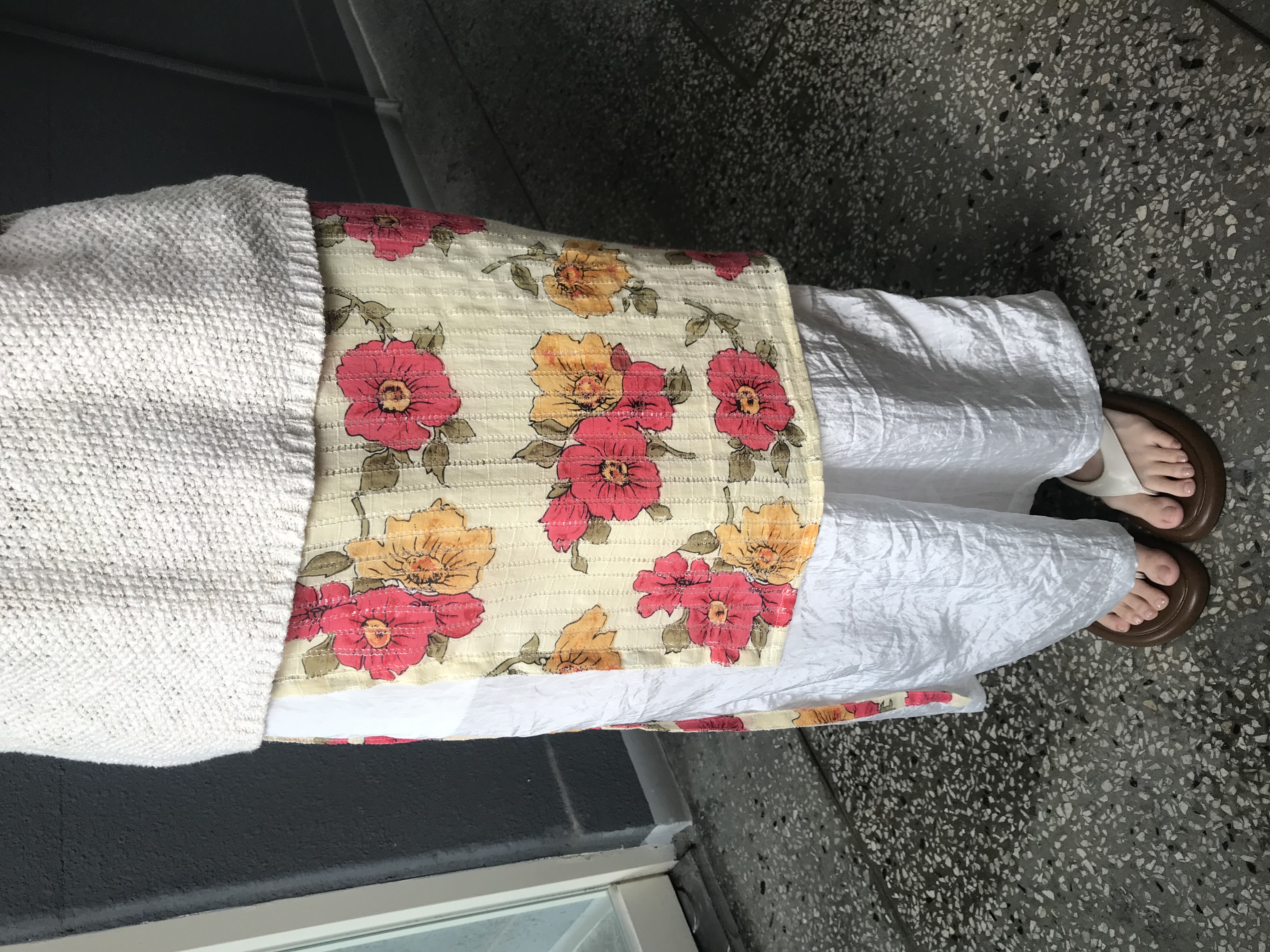 Upcycled & Redesigned by ONE'S OWN : Layered wrap skirt [11]