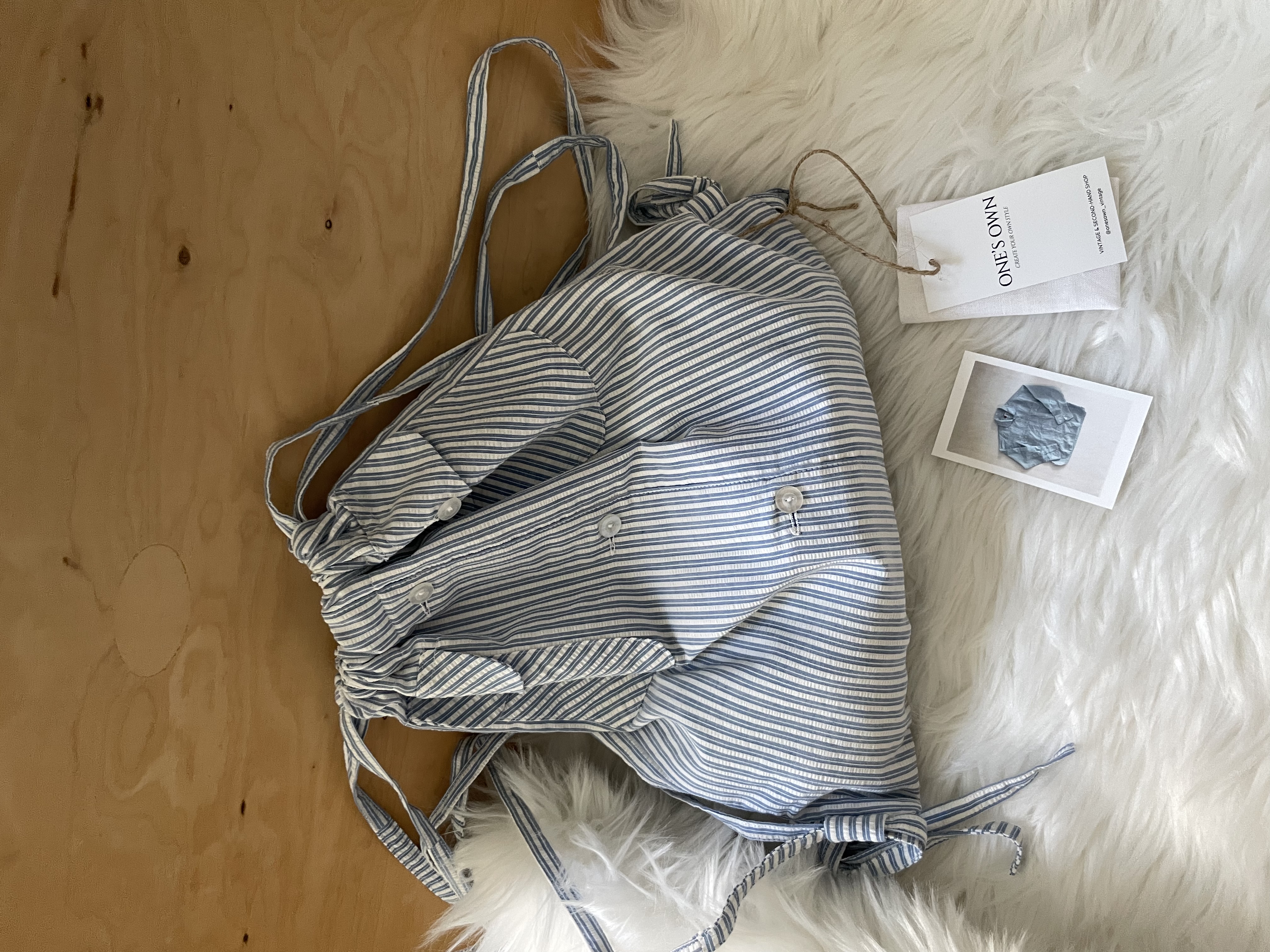 Upcycled & Redesigned by ONE'S OWN : Back pack [17]