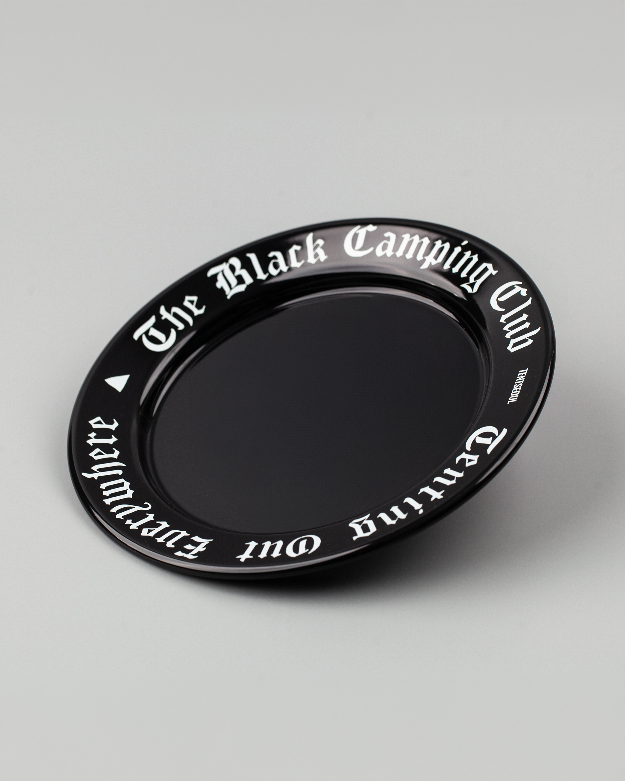 Black Camping Club 블랙 법랑 플레이트 M