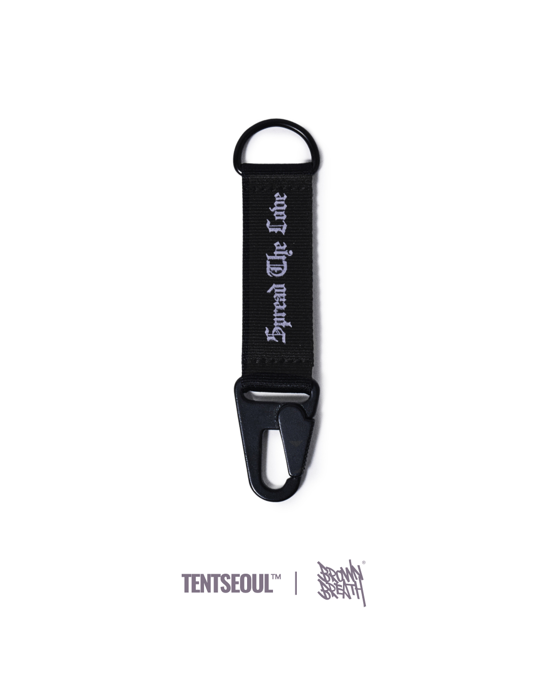 SPREAD LOVE KEYRING [BLACK]