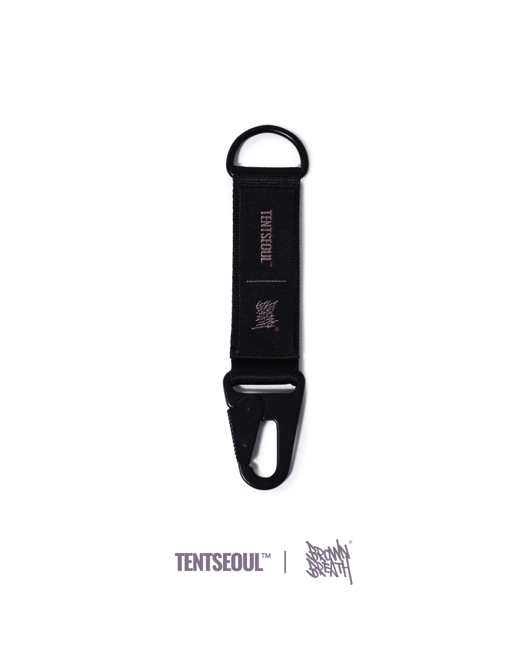SPREAD LOVE KEYRING [BLACK]