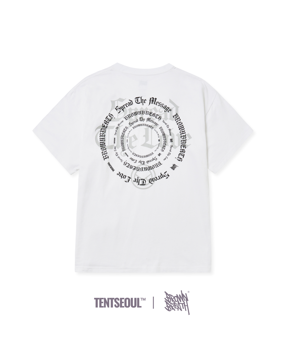 SPREAD LOVE POCKET TEE [WHITE]