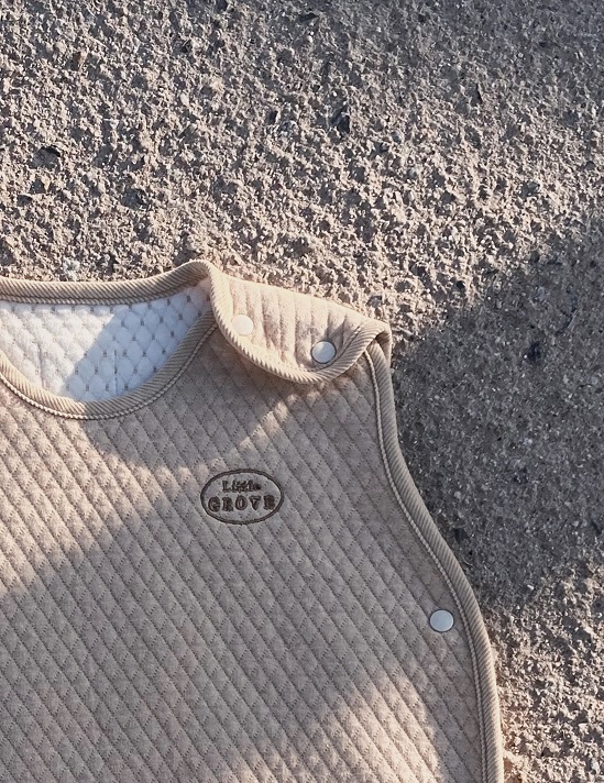 Luna Organic Sleeping Vest - Beige
