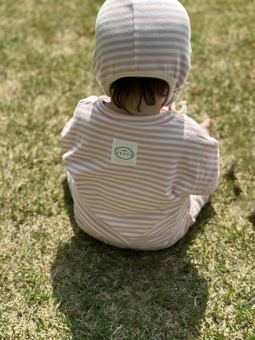 Organic striped tee