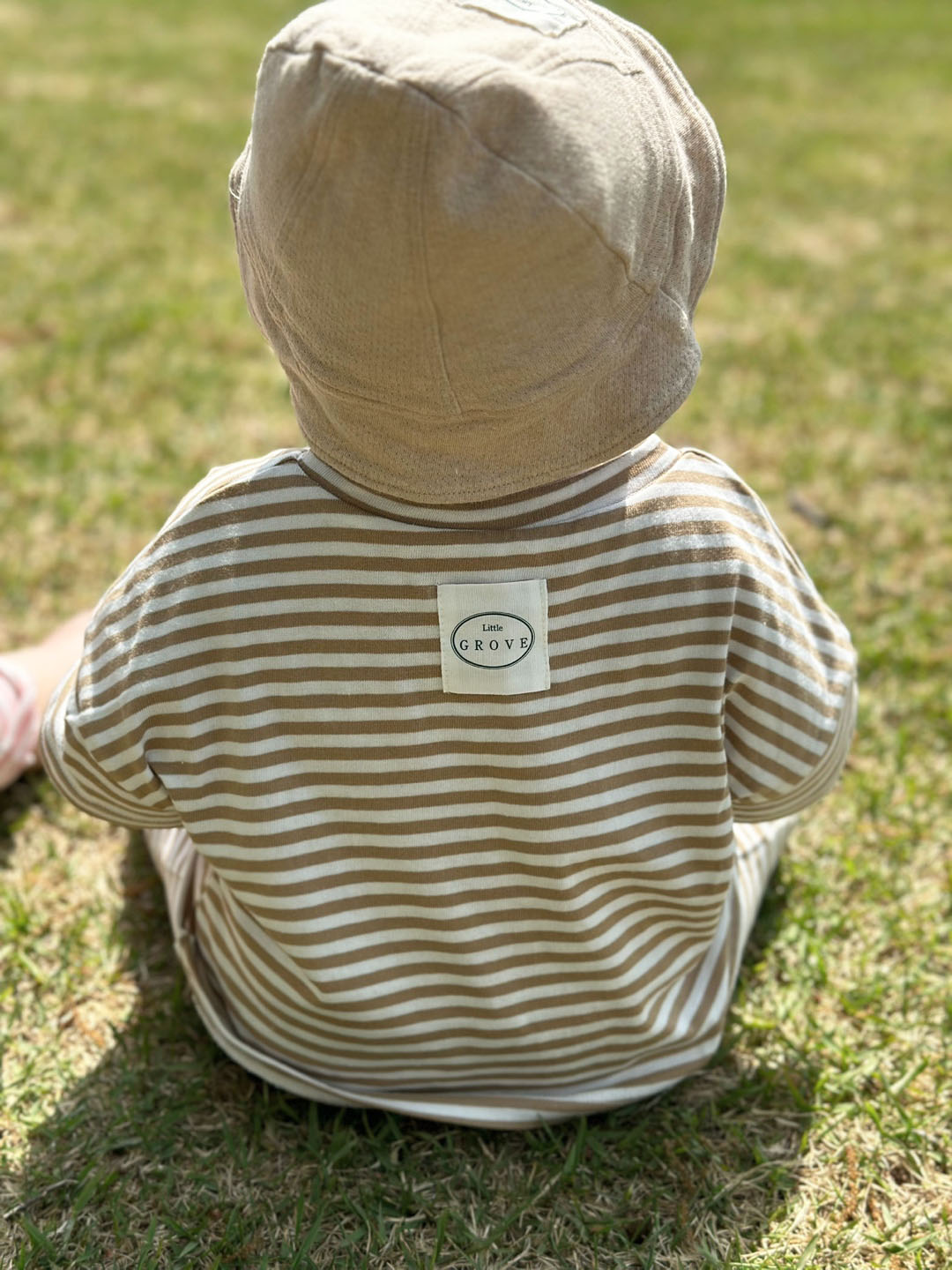 Organic striped tee