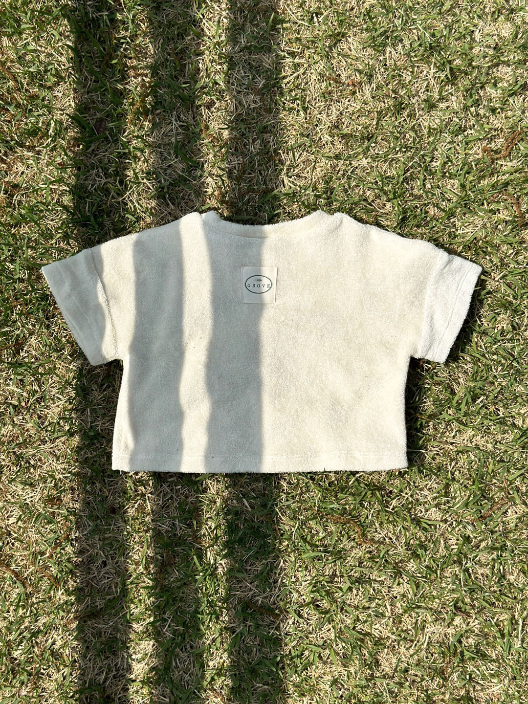Organic towel logo tee