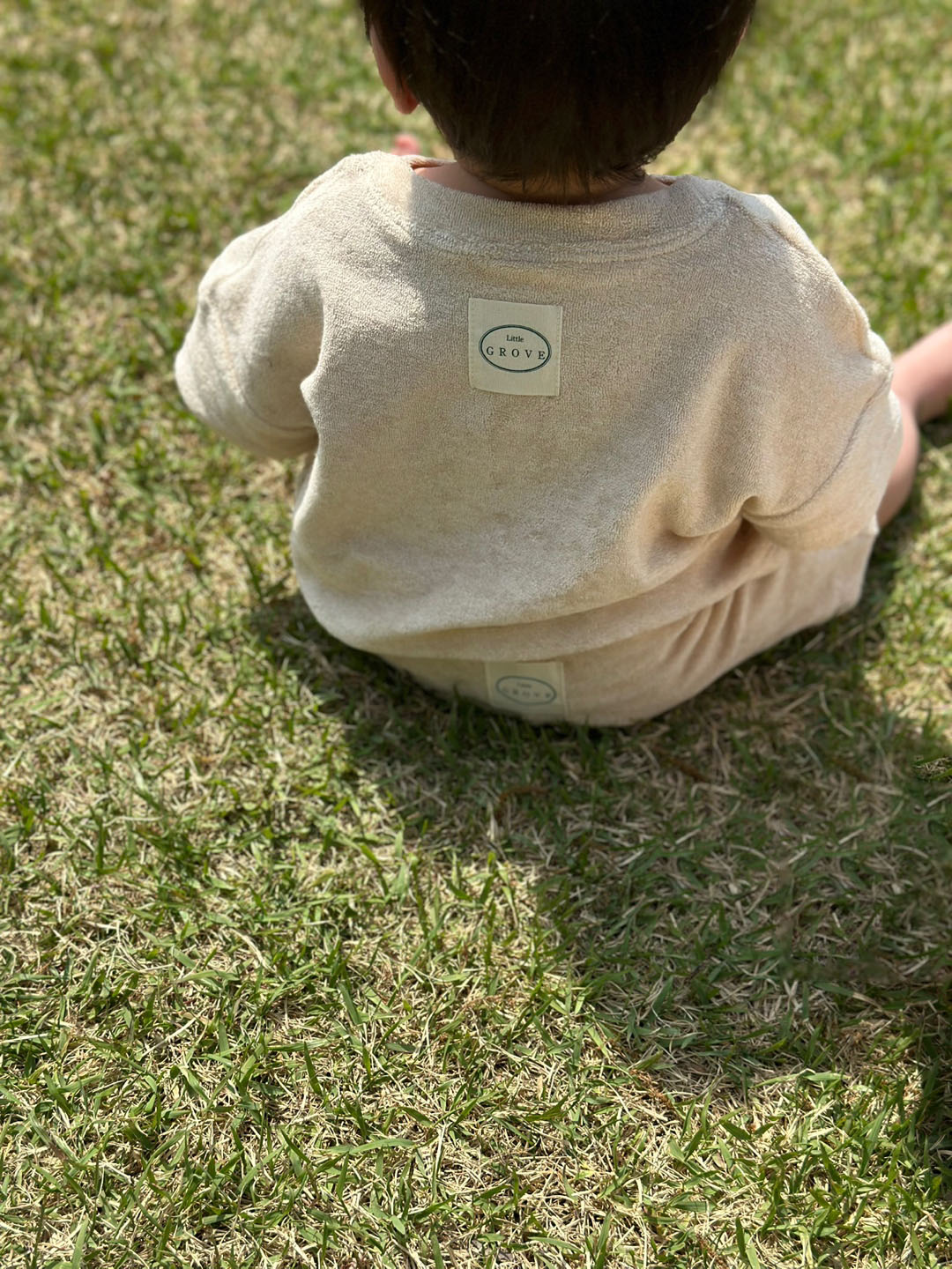 Organic towel logo tee