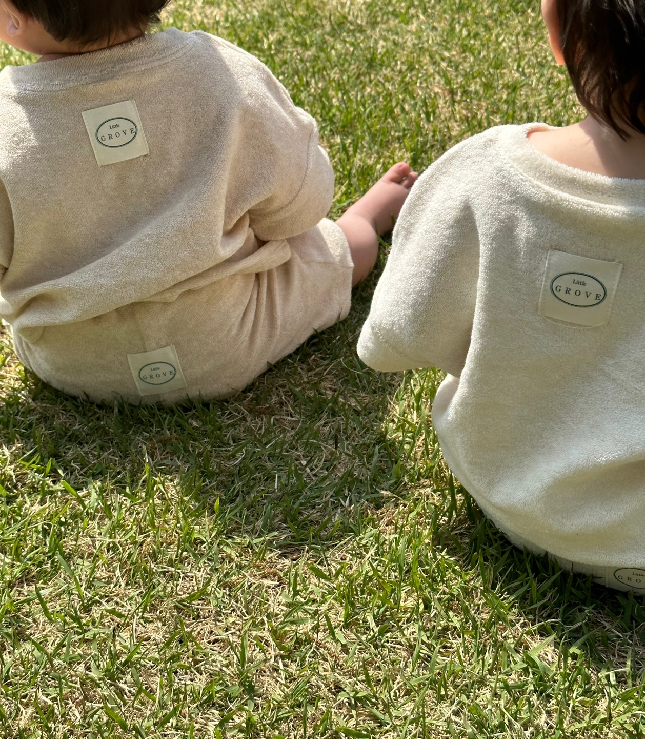 Organic towel logo tee