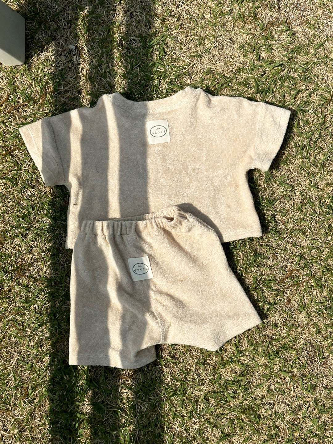 Organic towel logo pants