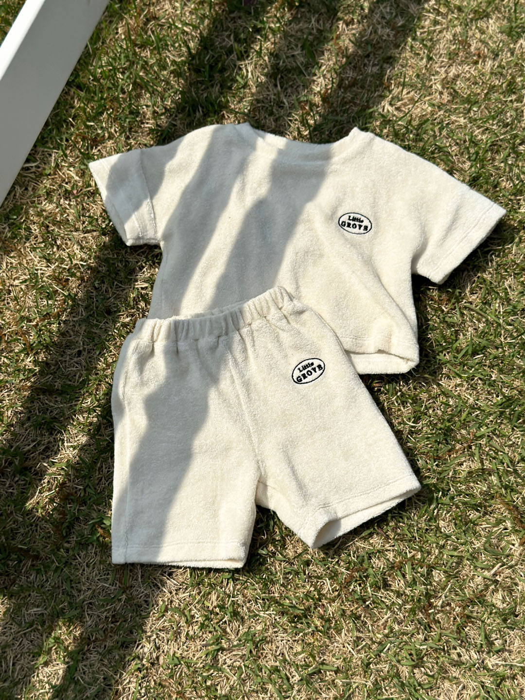 Organic towel logo pants