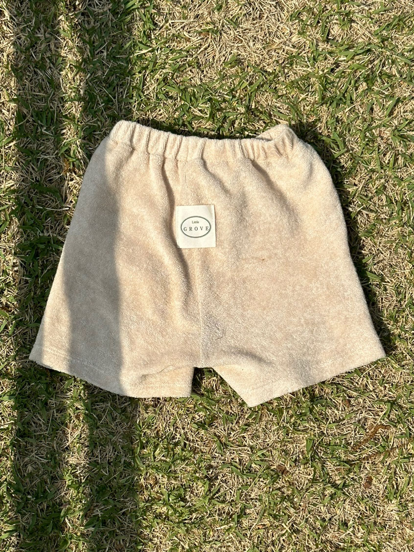 Organic towel logo pants