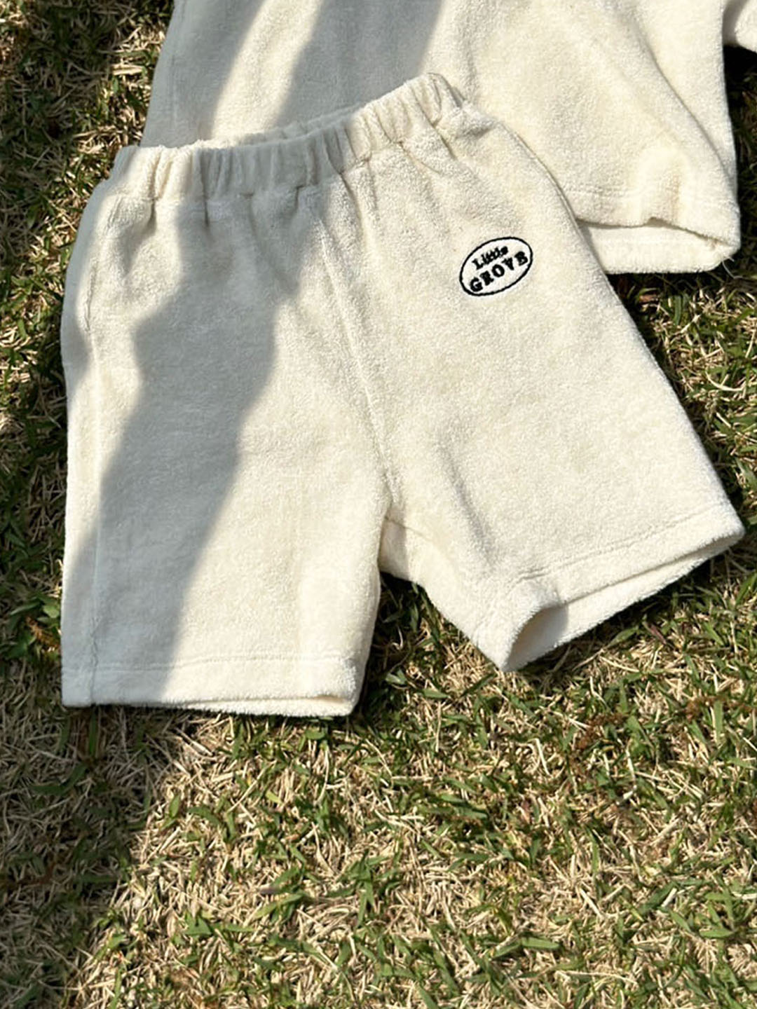 Organic towel logo pants