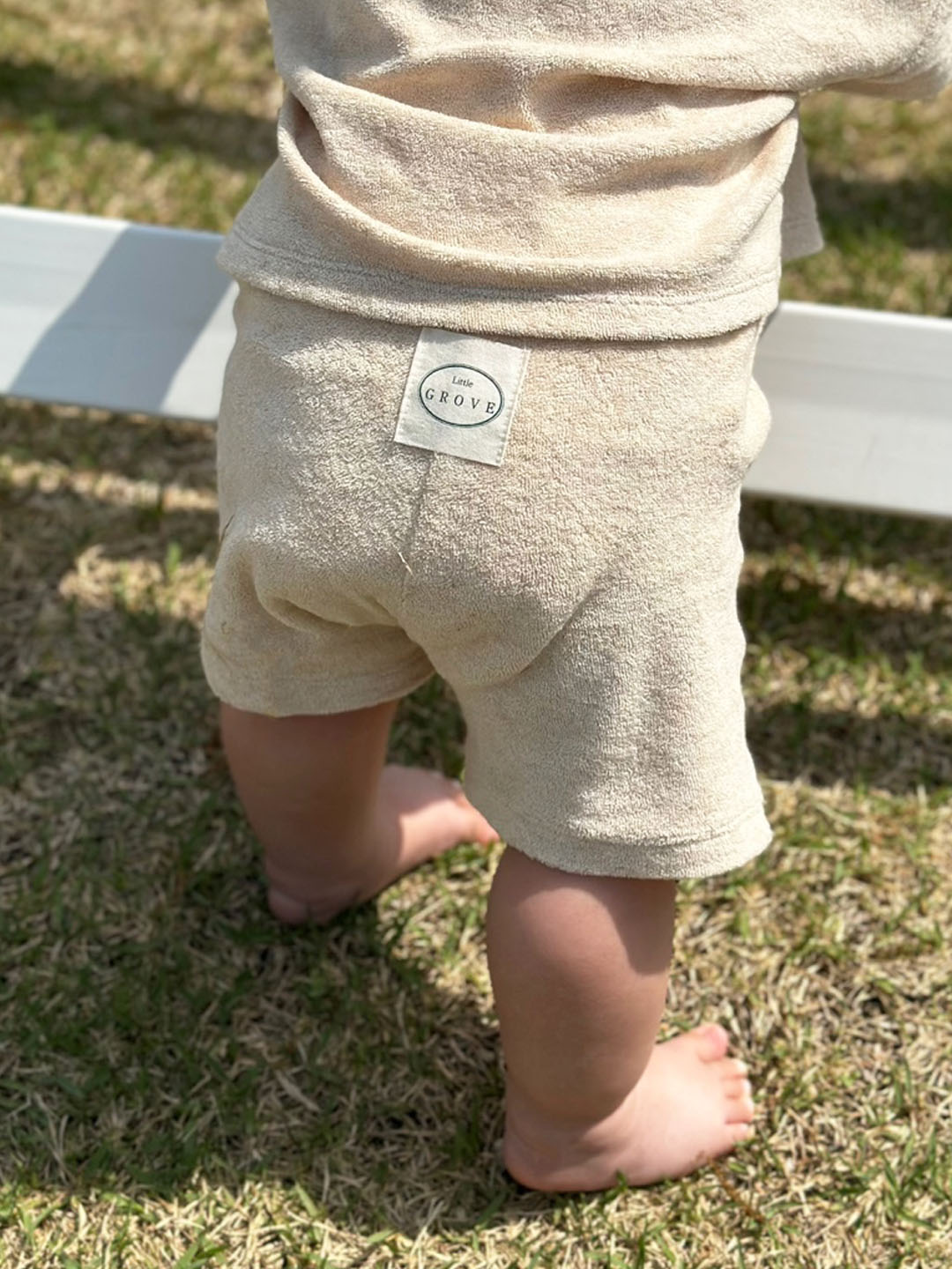 Organic towel logo pants