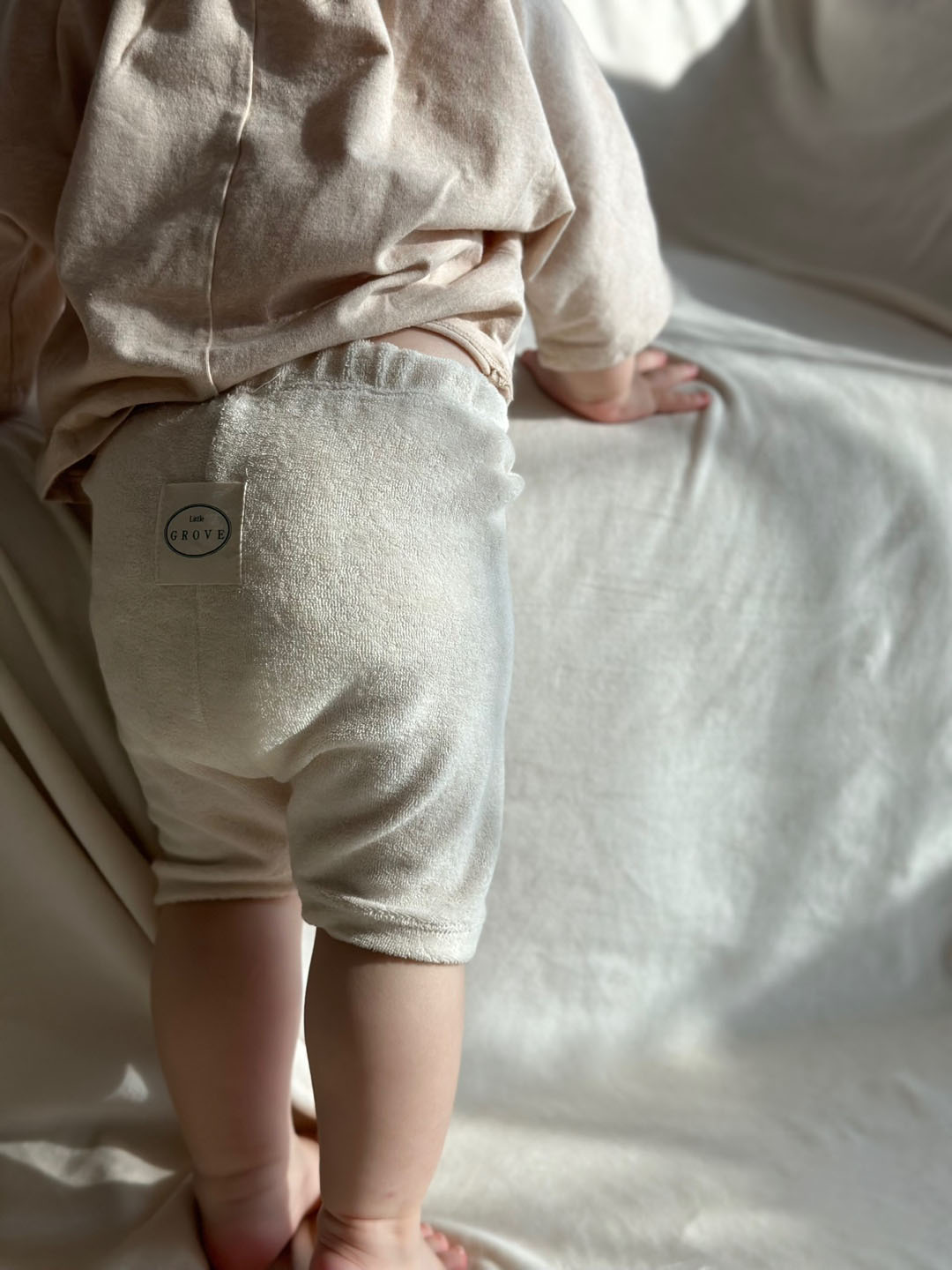 Organic biker shorts - terry