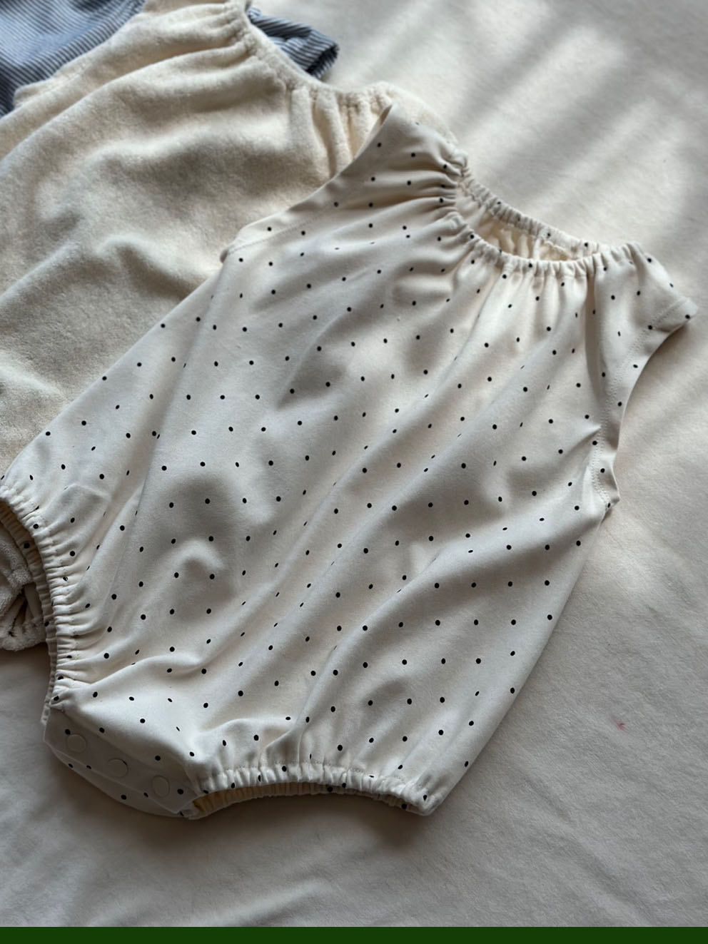 Polkadot balloon bodysuit