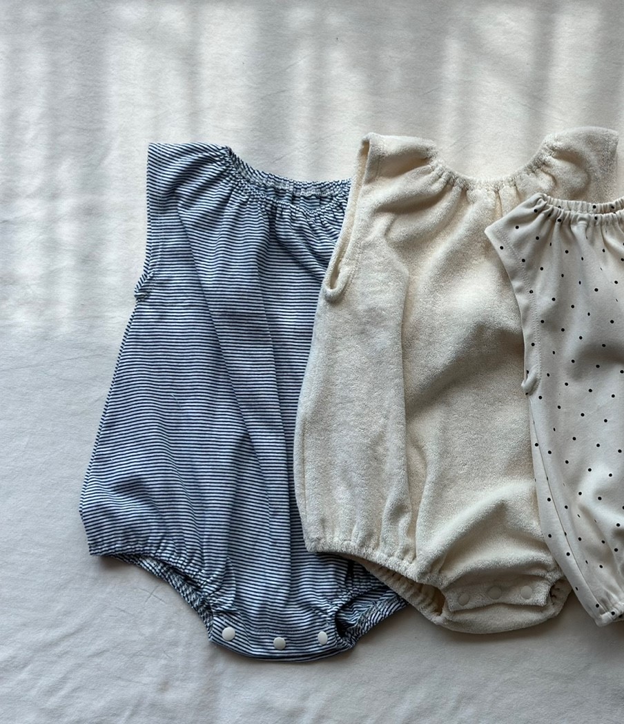 Cotton balloon bodysuit