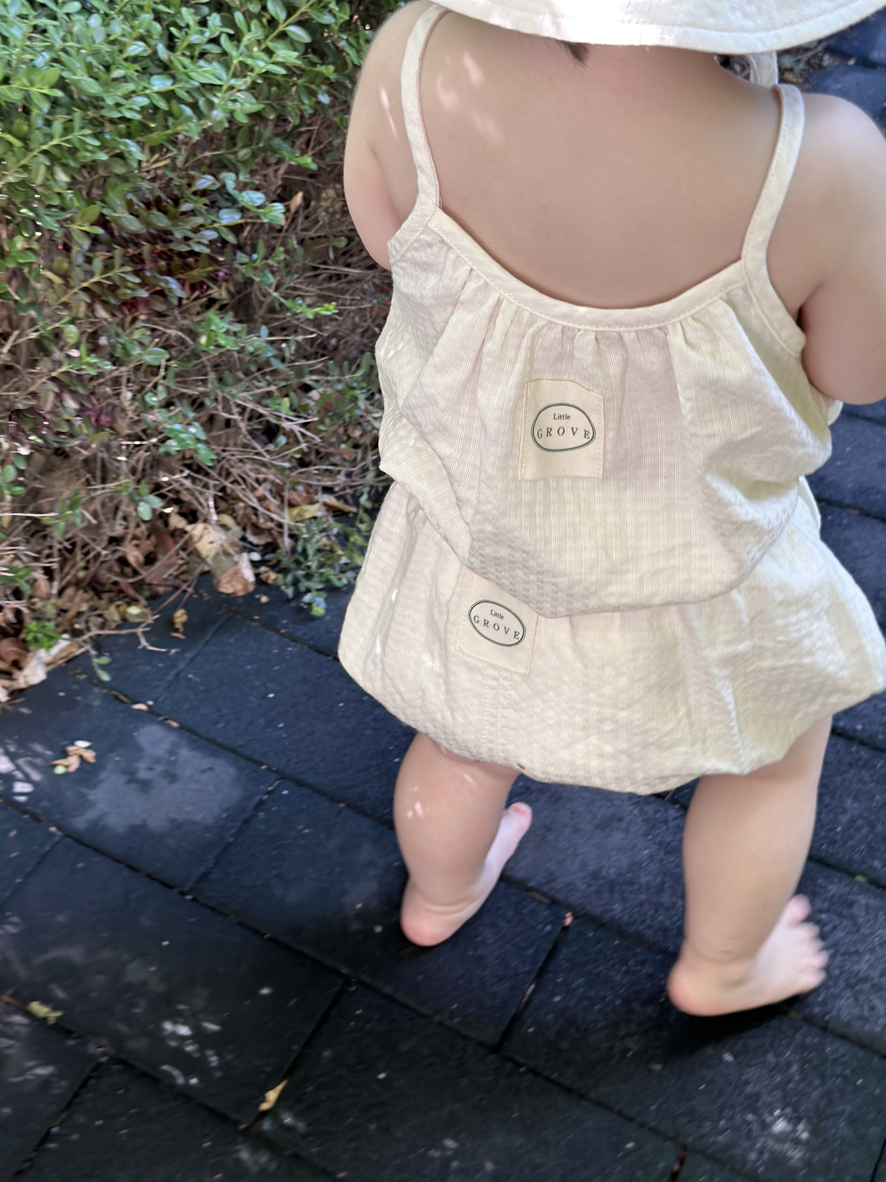 Checkered tank blouse