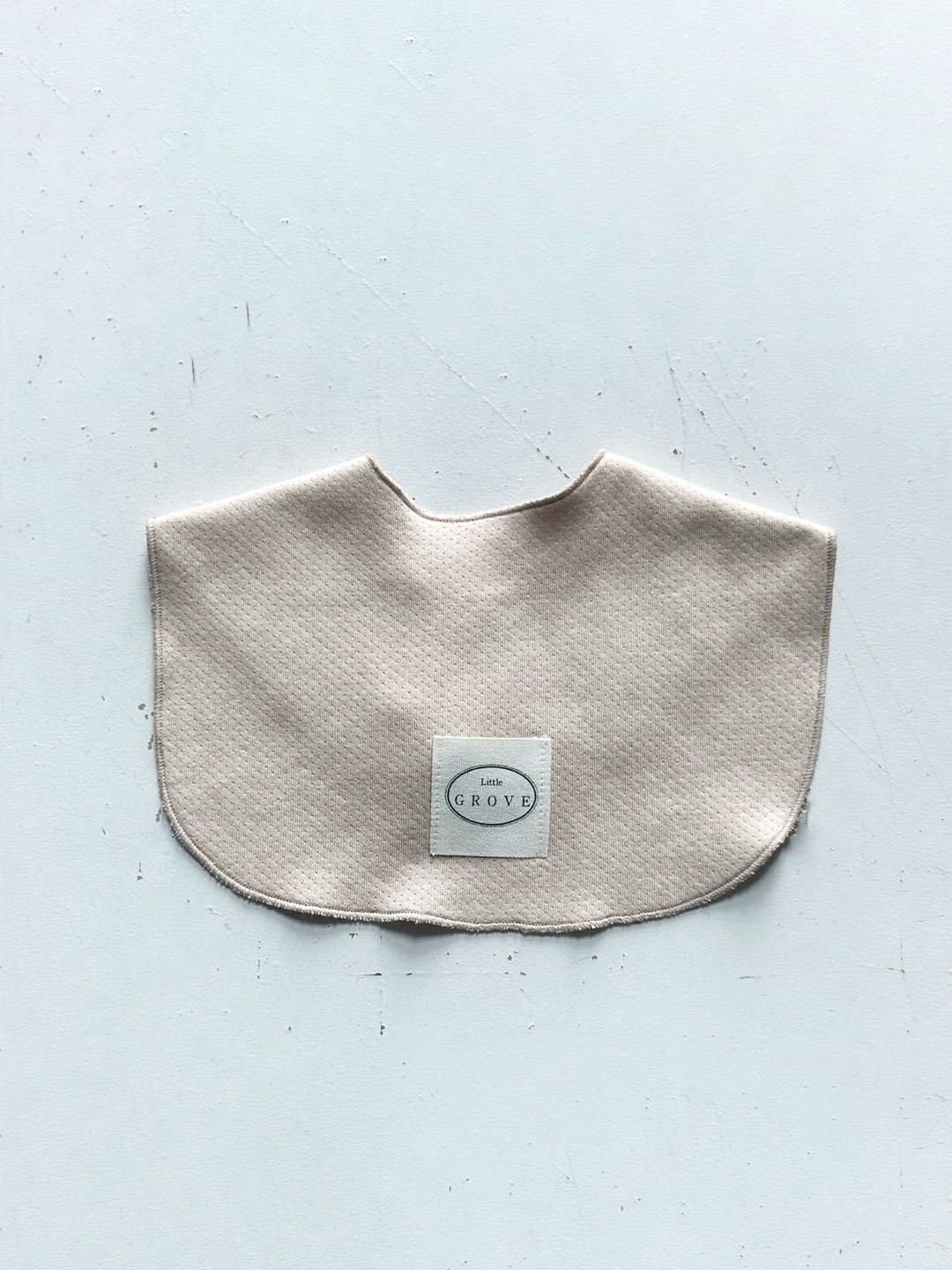 Merrow Stitch bib