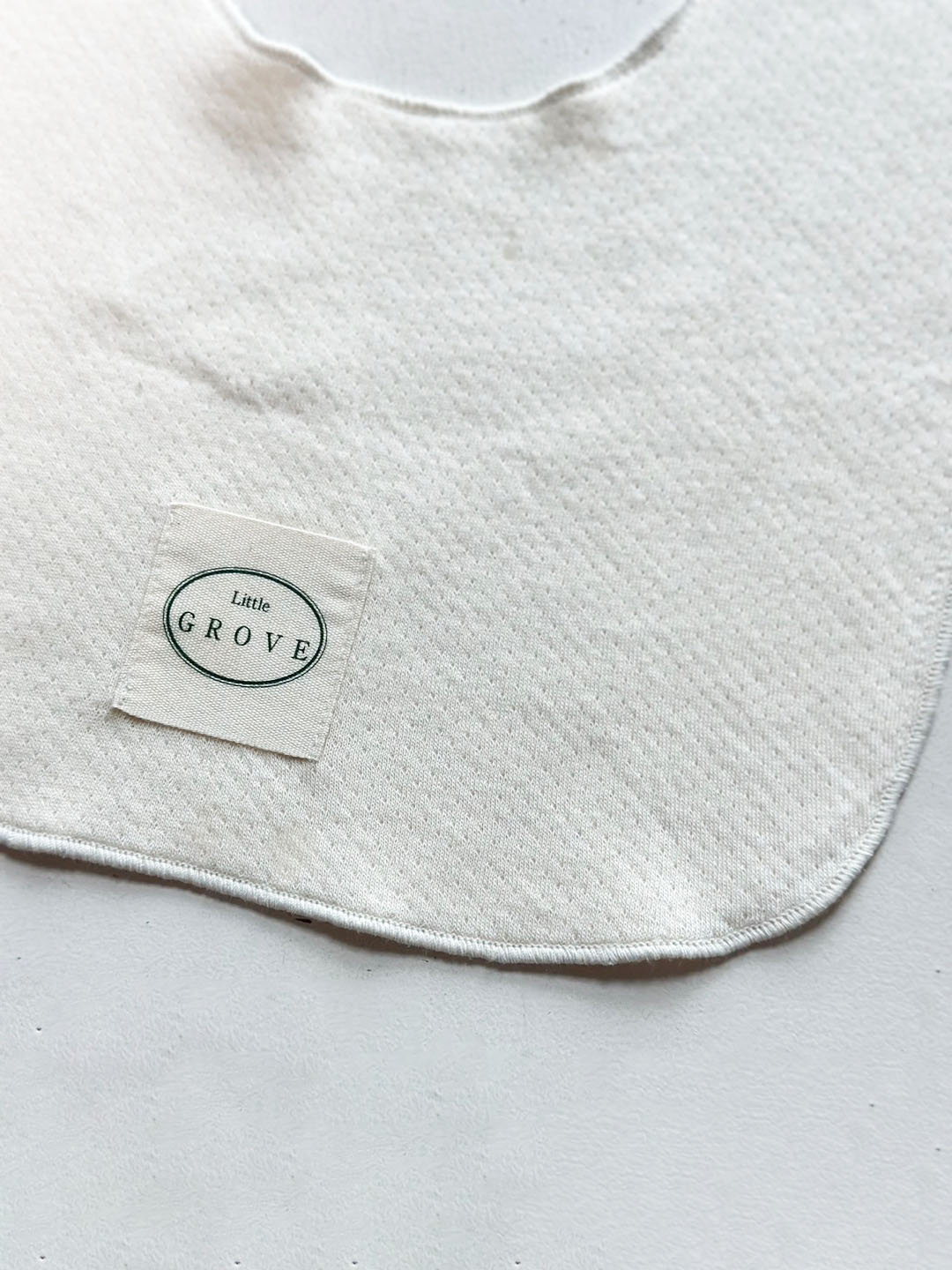 Merrow Stitch bib