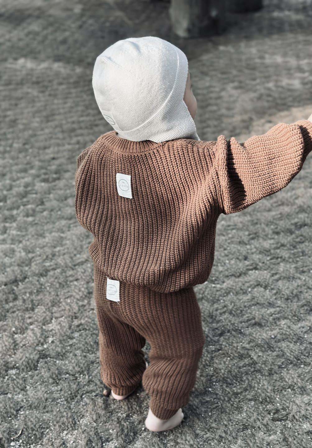 Chunky Knit set - Cocoa