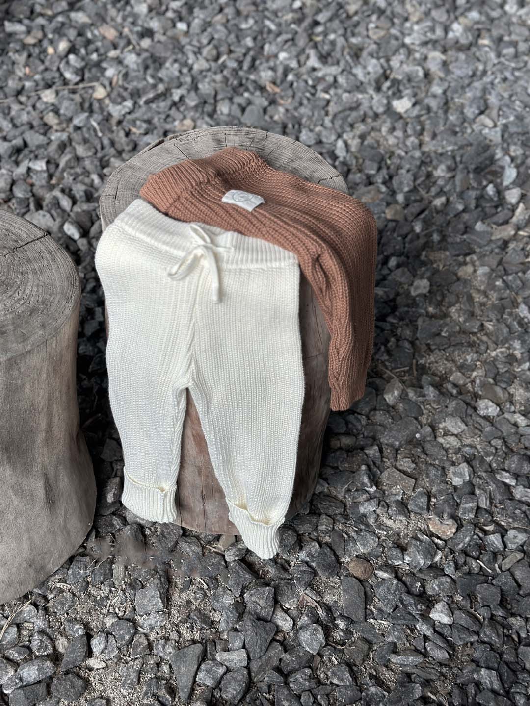 Chunky Knit set - Cocoa