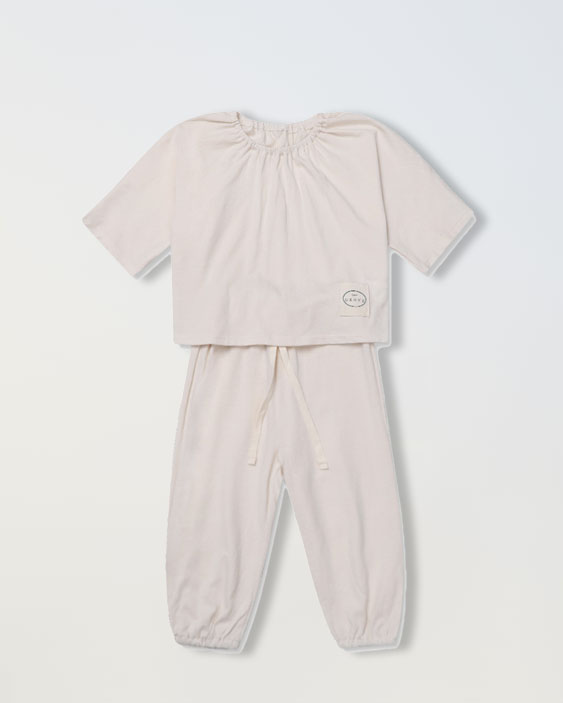 Daisy Shirring set up - Natural