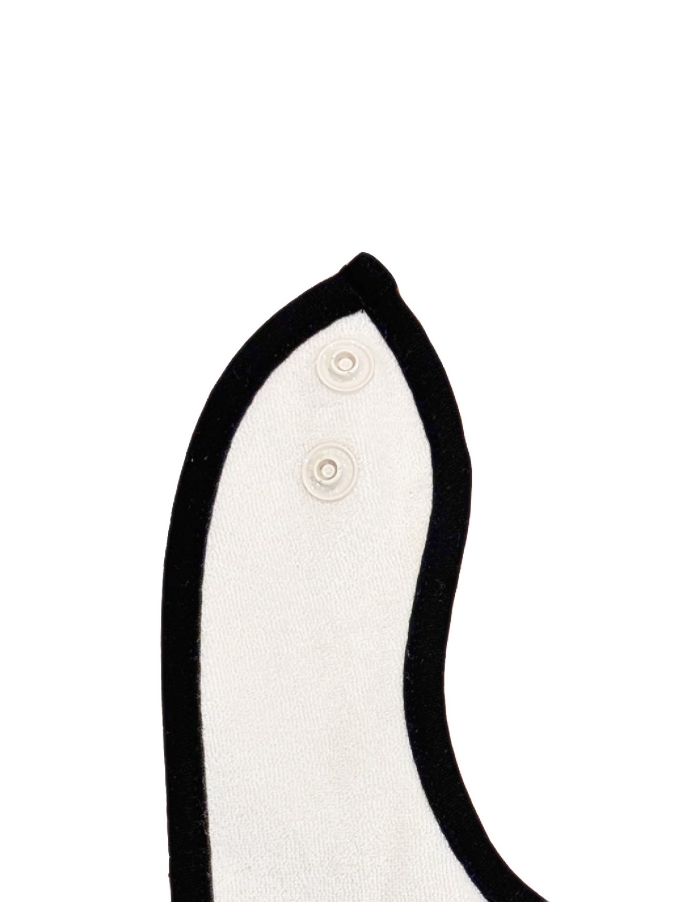 Organic square bib - Black