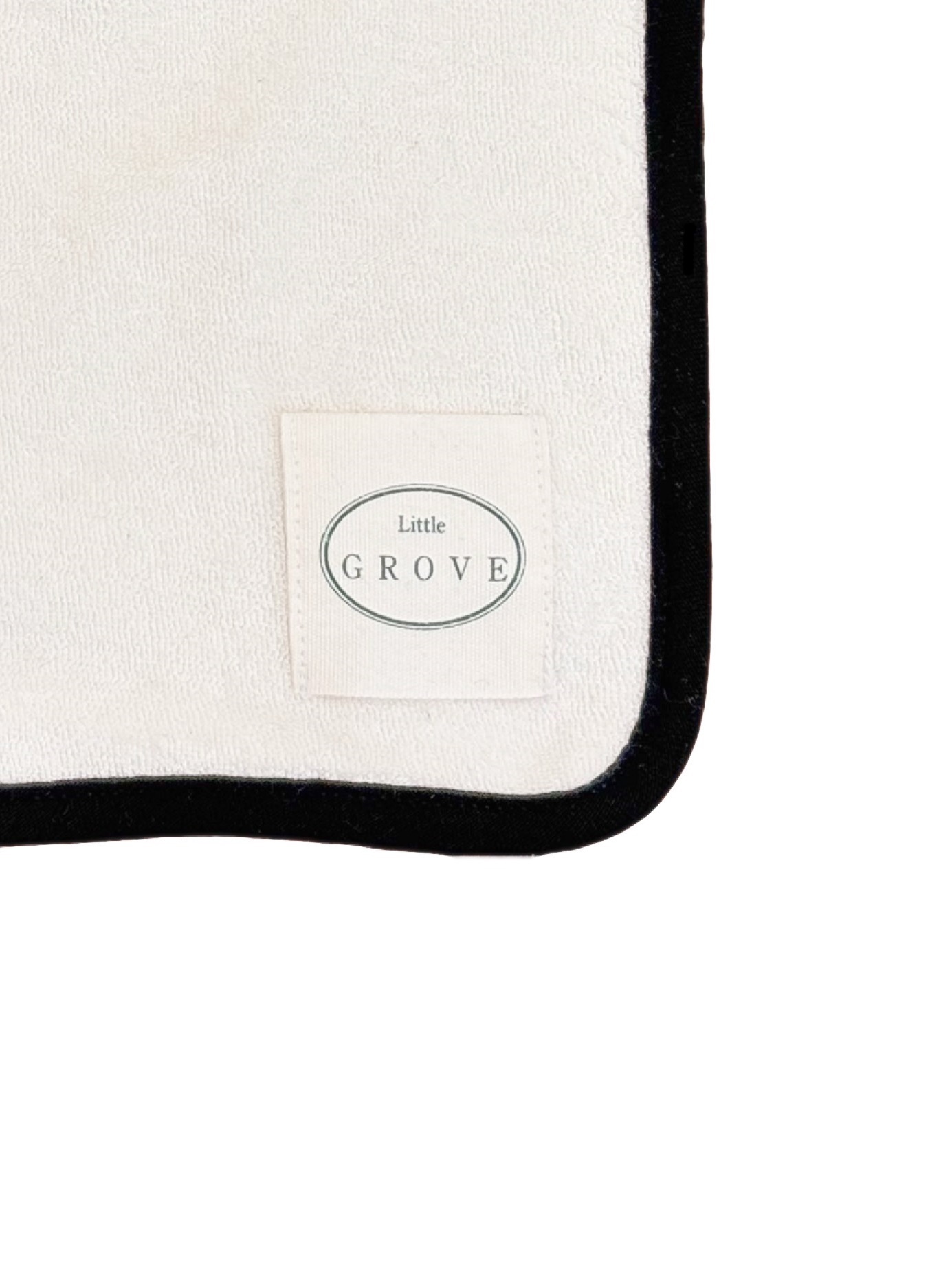 Organic square bib - Black