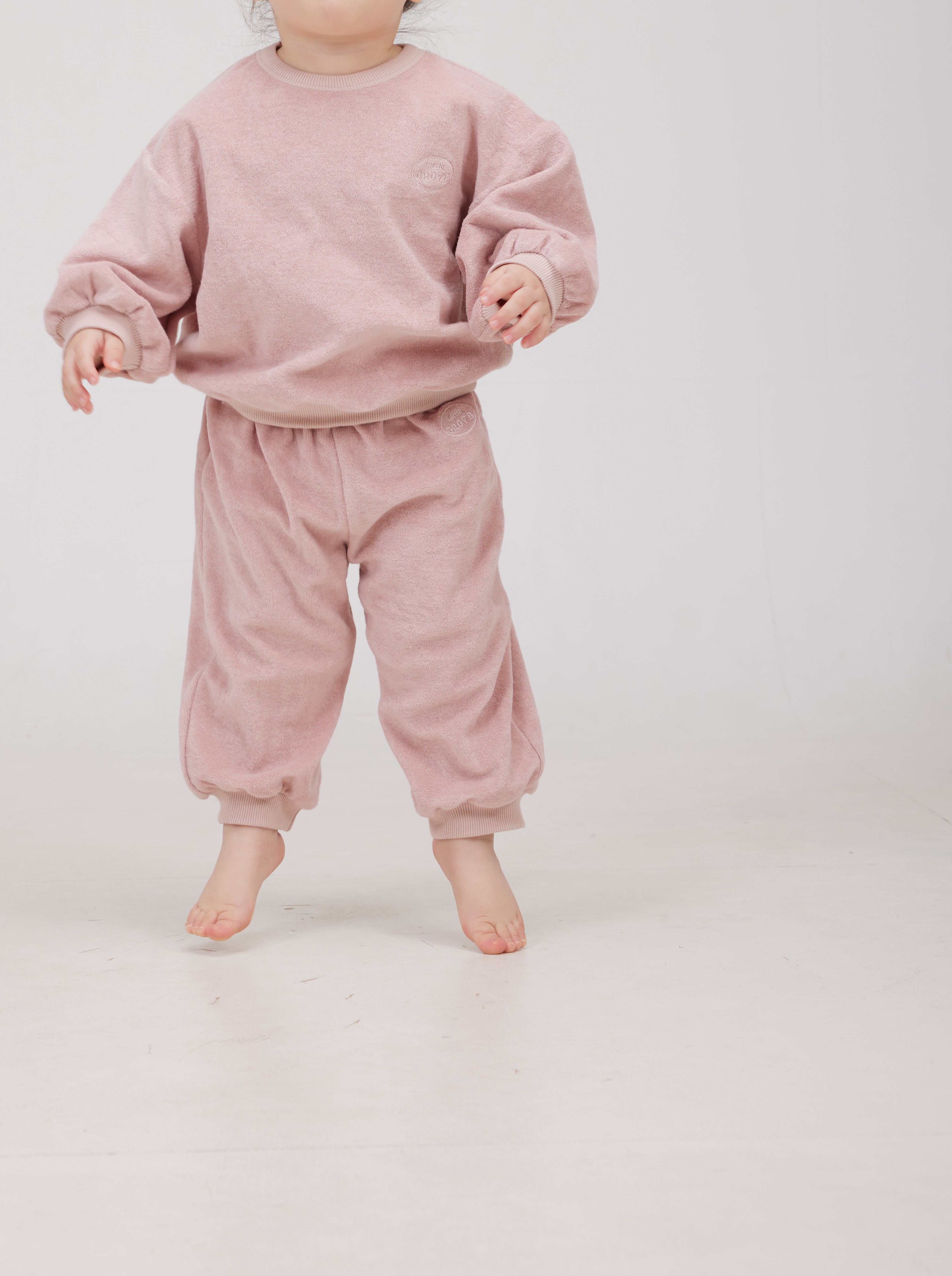 Logo Tracksuit - Baby pink