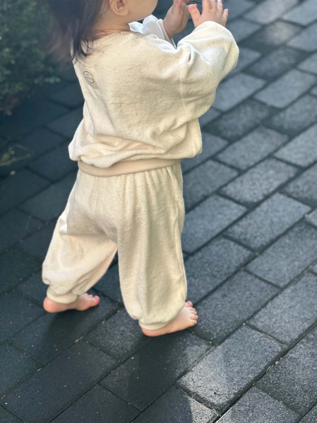 Logo Tracksuit - Cream