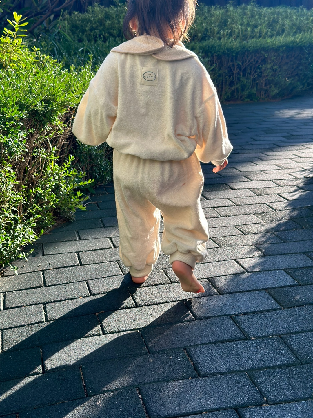 Logo Tracksuit - Cream