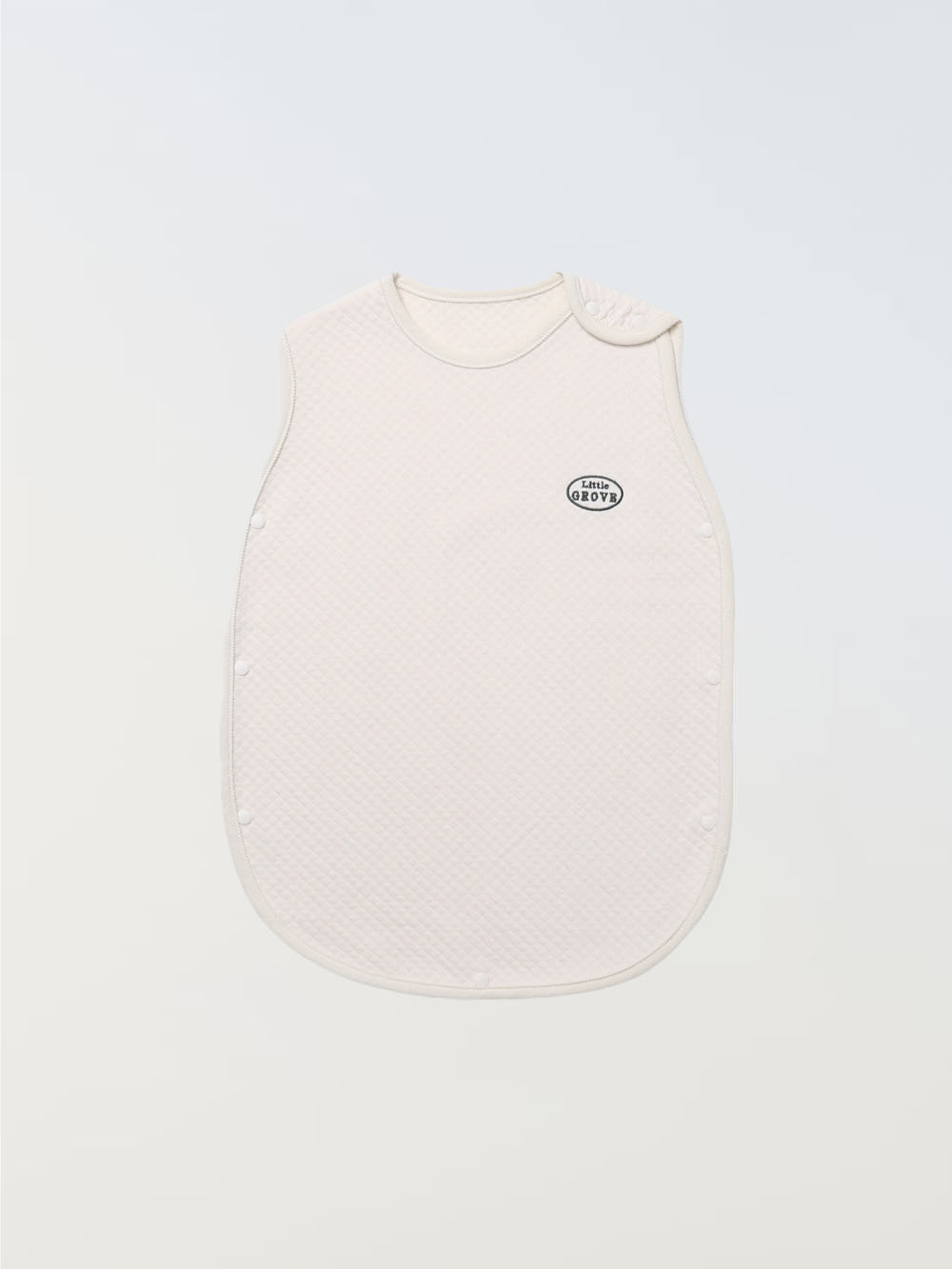 Luna Organic Sleeping Vest - Cream