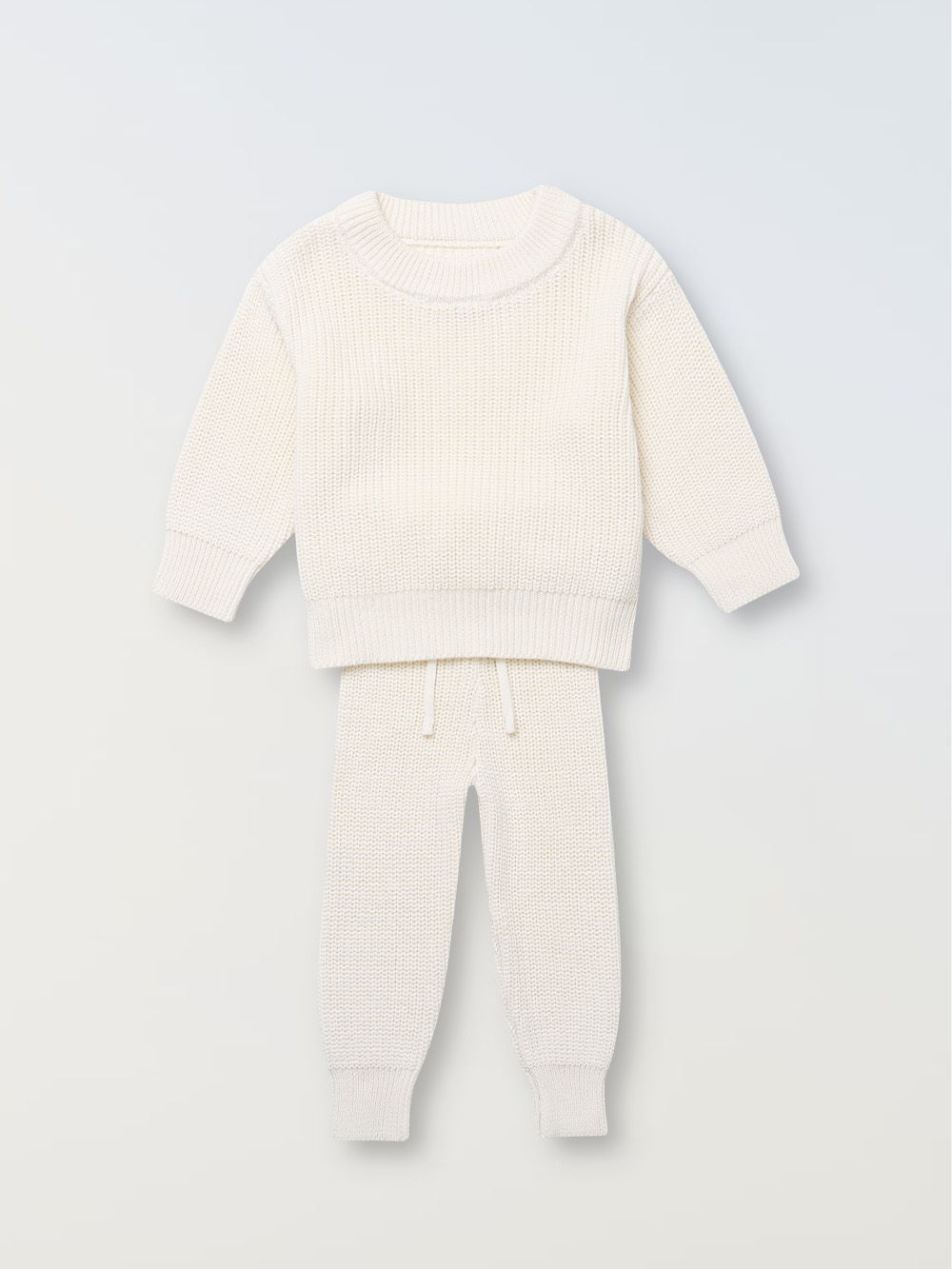 Chunky Knit Set - Butter