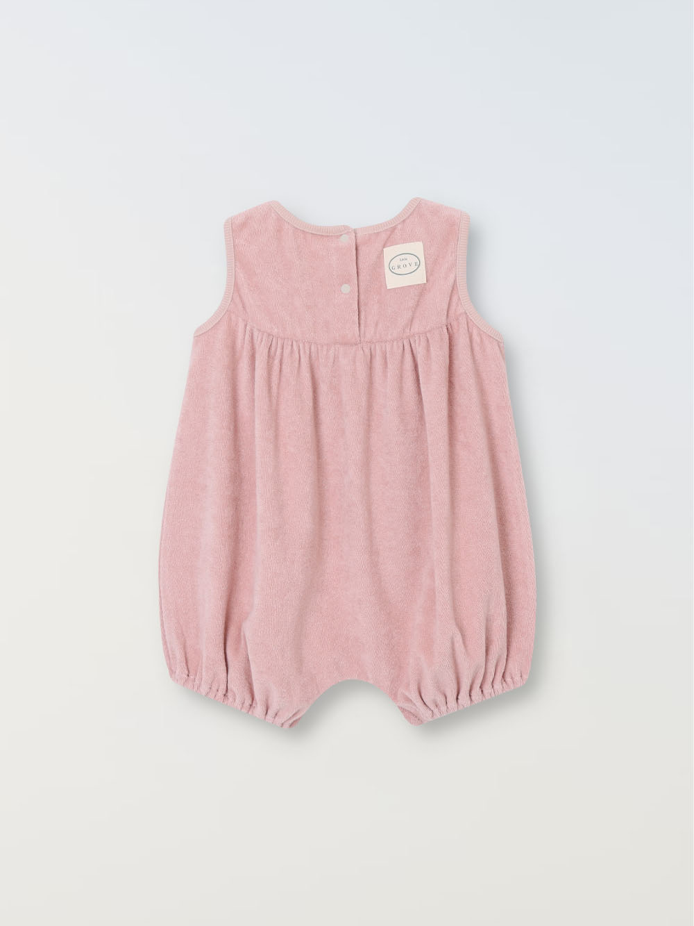 Organic Terry Baggy Overall - Mauve