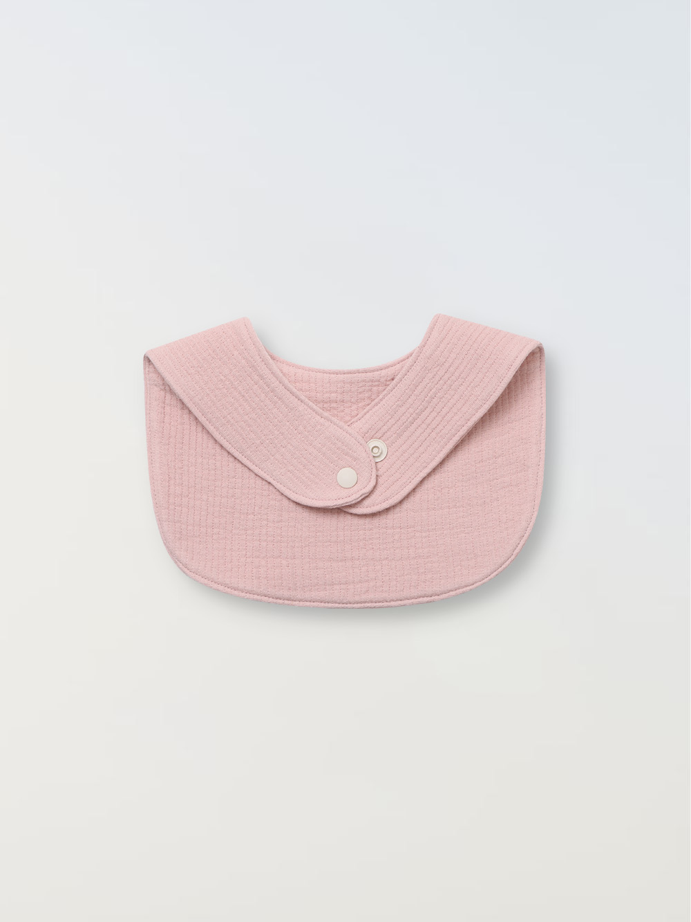 Cotton Gauze Bib - Dusty pink