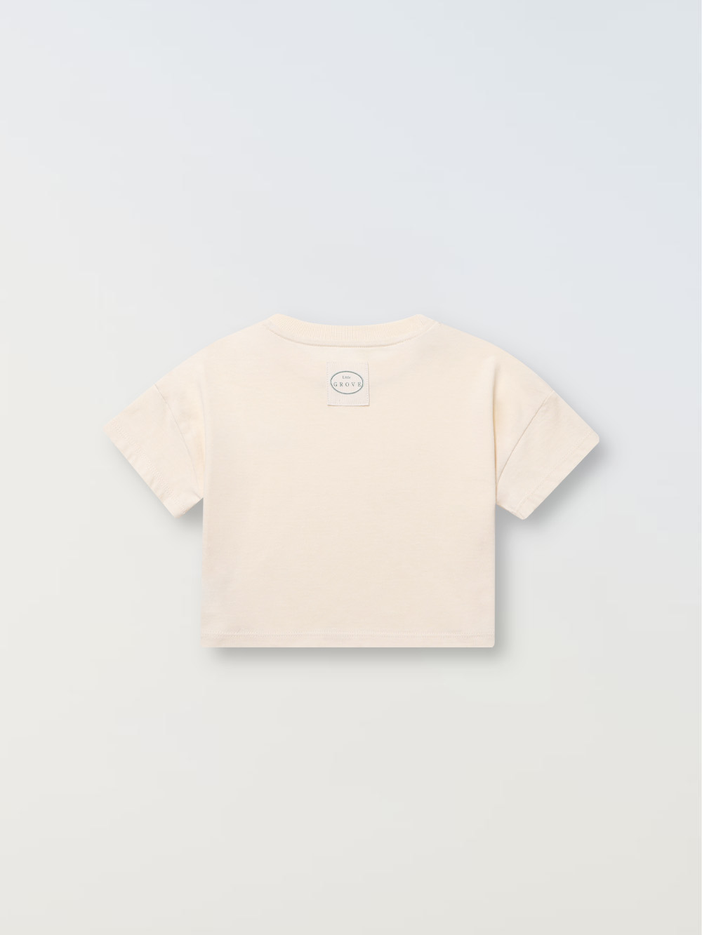 Organic cotton logo tee -Banana