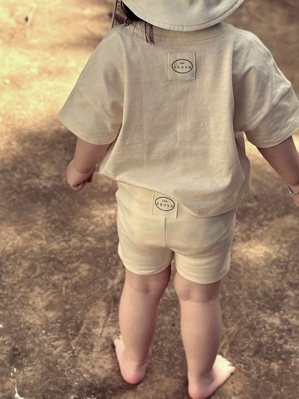 Organic soft biker shorts
