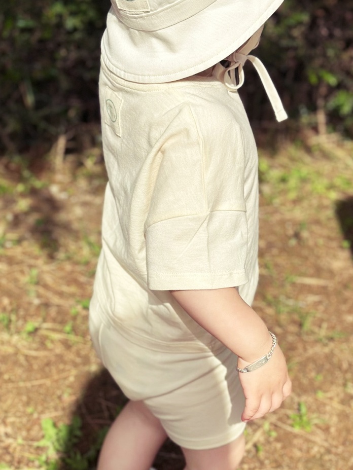 Organic soft biker shorts