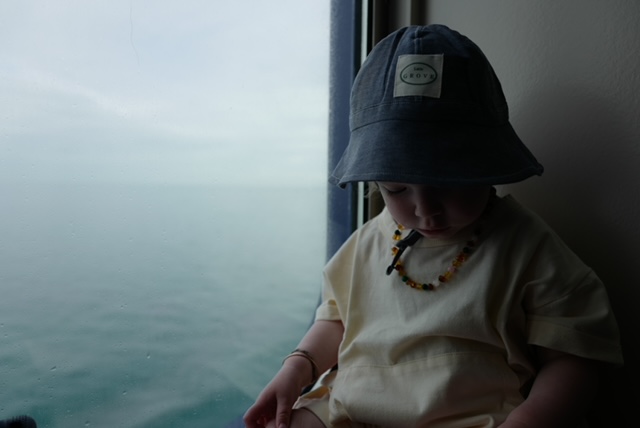 The sun hat - Melange denim