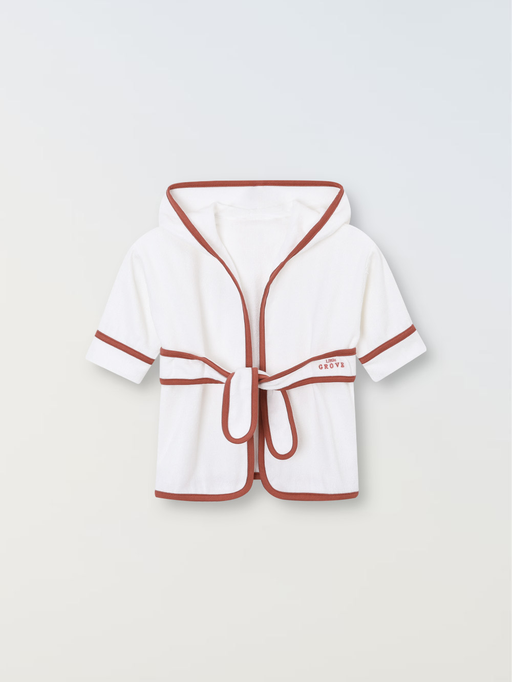 Eco bamboo robe - Brick