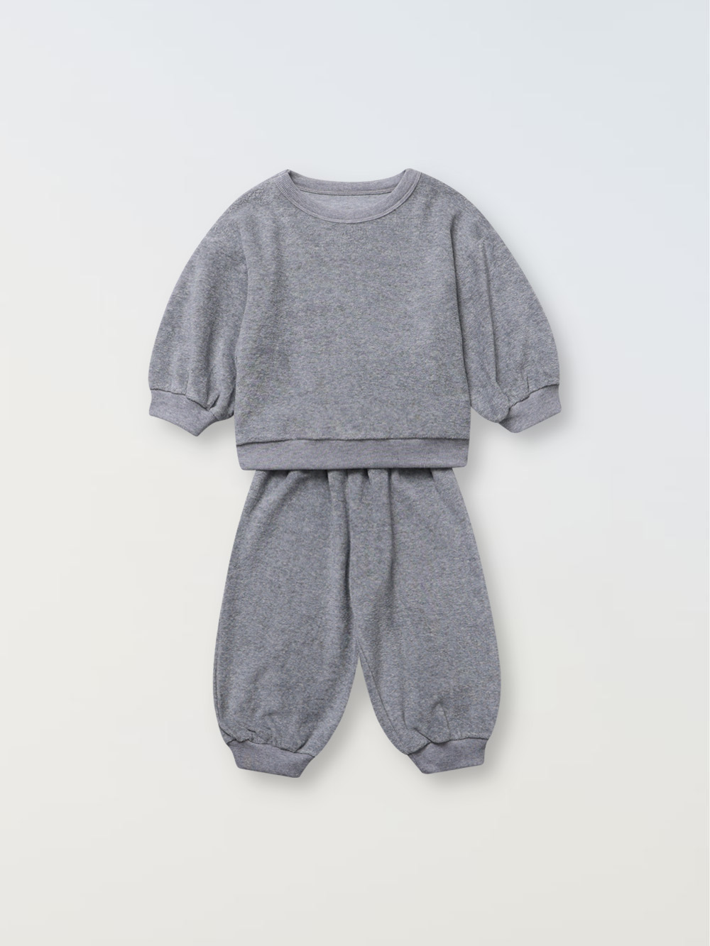 Logo Tracksuit - Melange grey
