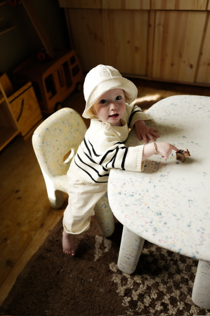 Martin stripe sweater - cream/black