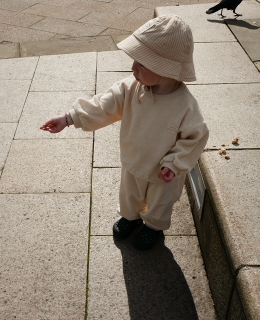 Logo Tracksuit - Cream