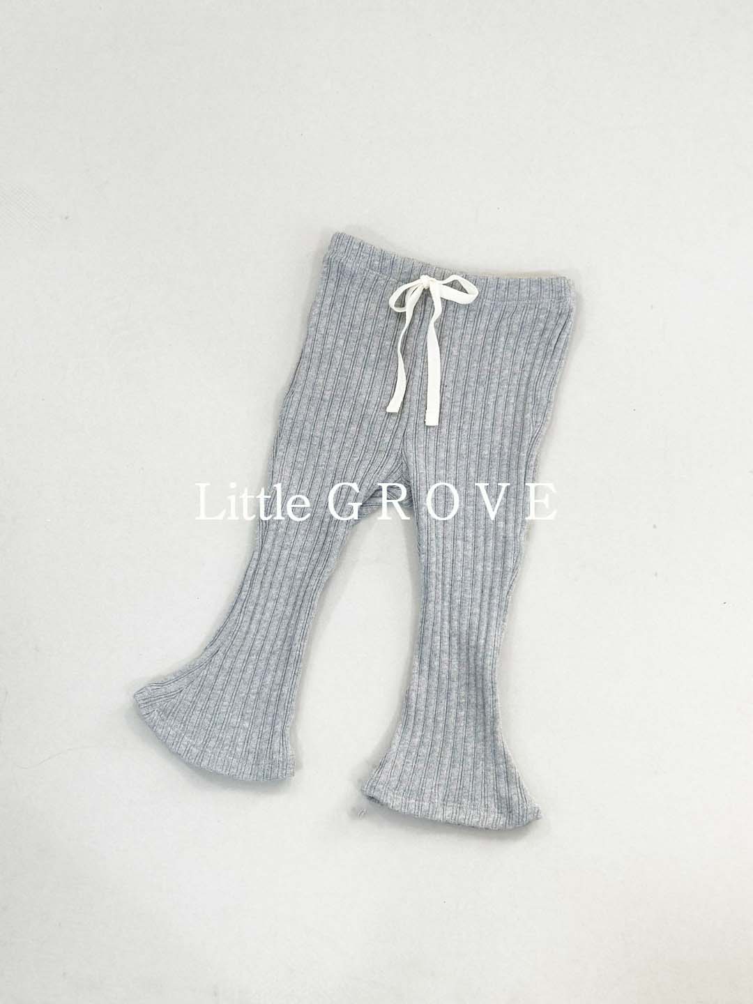Cozy flare legging - heather grey