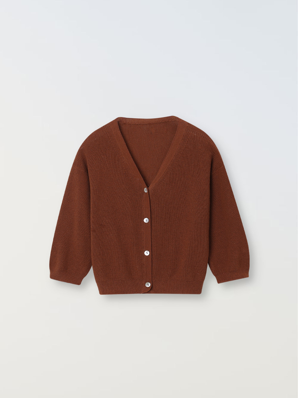 Zoey hacci cardigan - Wood