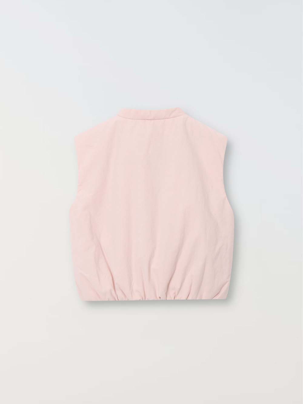 Grove puffer vest - pink