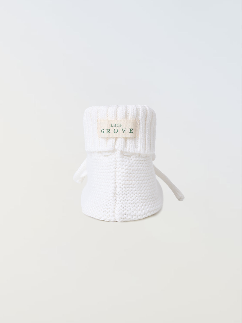 Cozy Knit Booties - Off white