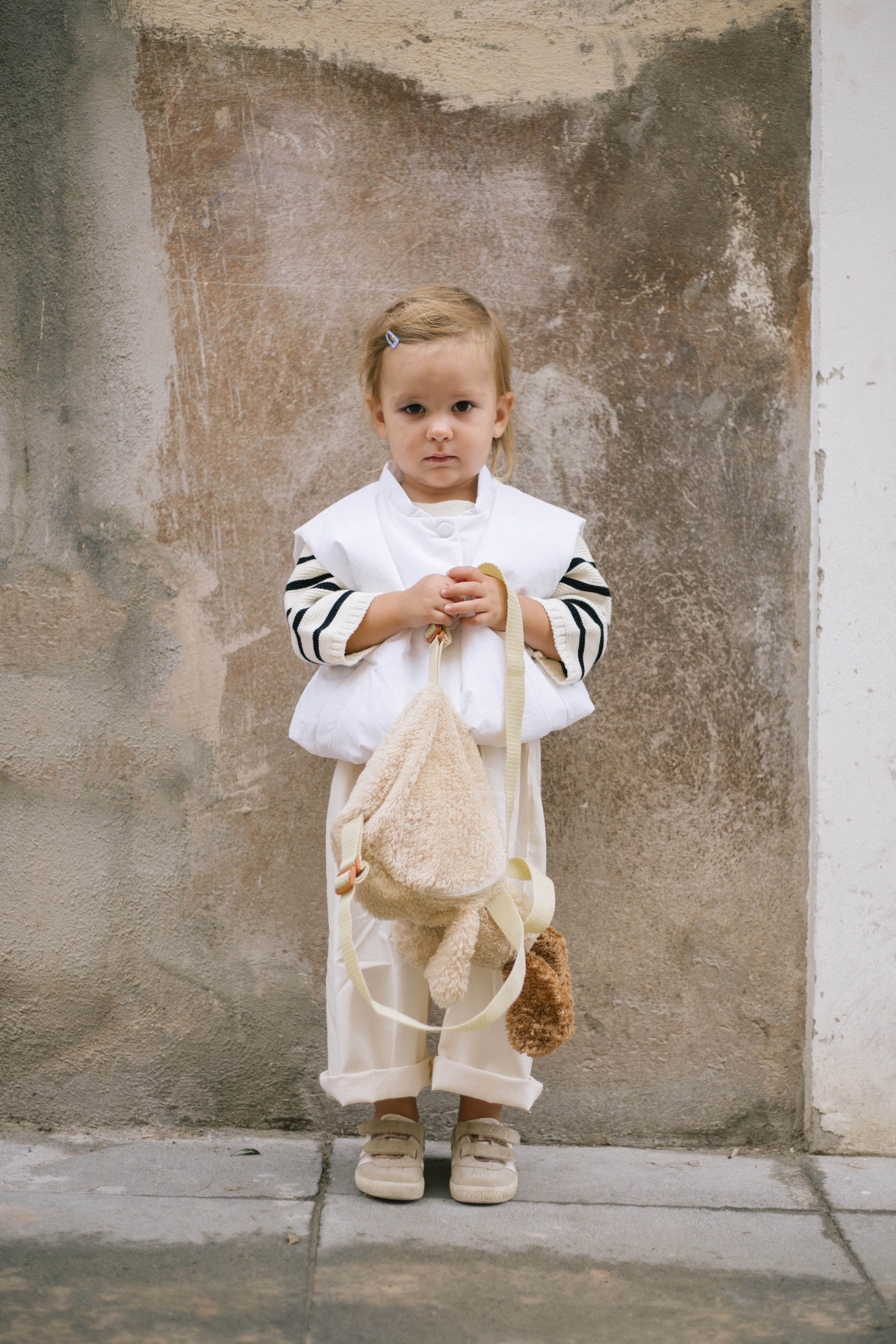 Grove puffer vest - off white