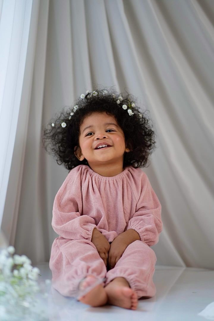 Olivia shirring jumpsuit - Mauve