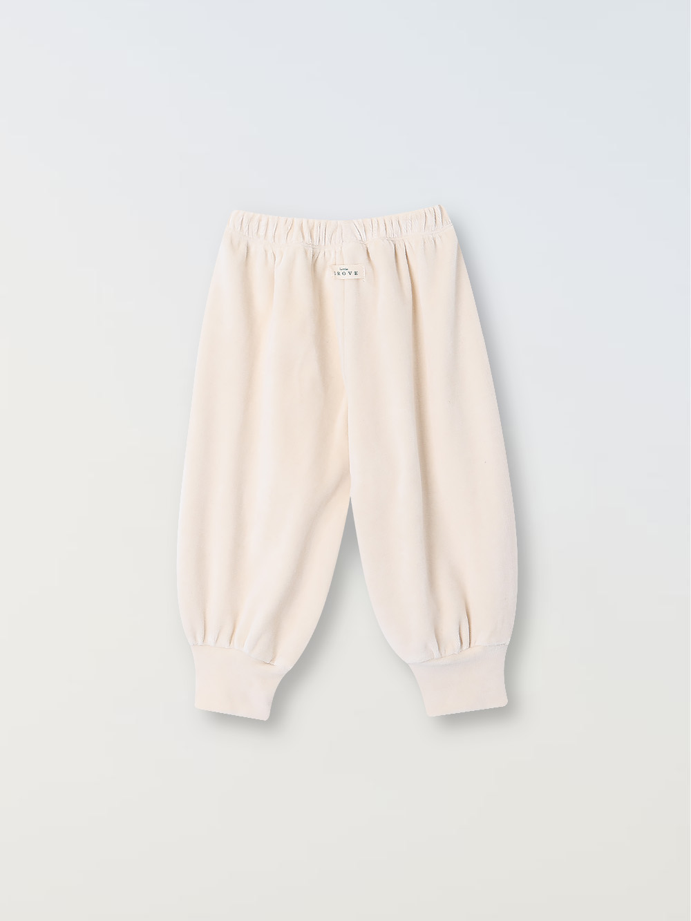 Velour harem pants